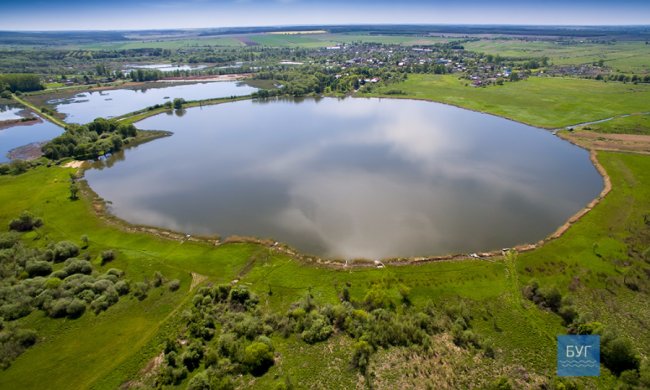 Знамените волинське село з висоти пташиного польоту