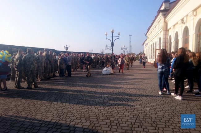 Як у Володимирі зустрічали бійців 14-ої бригади. ФОТО