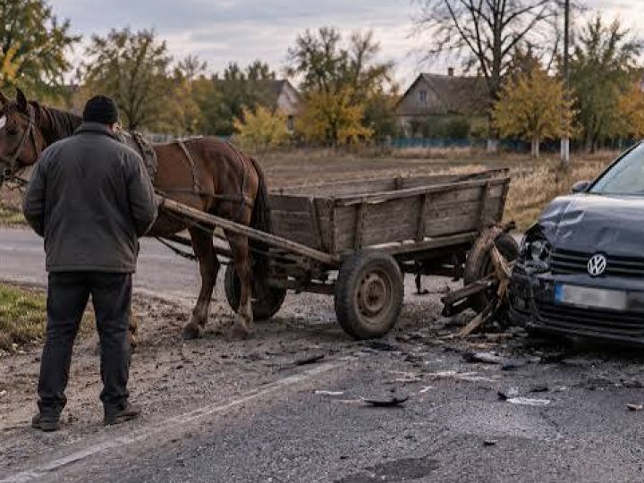 В'їхав підводою у Volkswagen: як покарали волинянина
