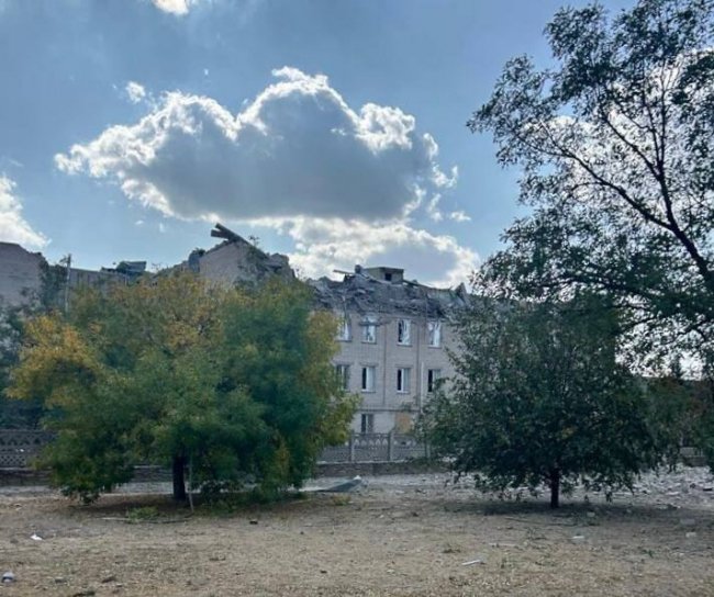 У Бериславі на Херсонщині – пряме влучання в лікарню, є постраждалі