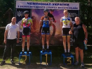 Волинські велосипедистки перемогли на чемпіонаті України з маунтенбайку