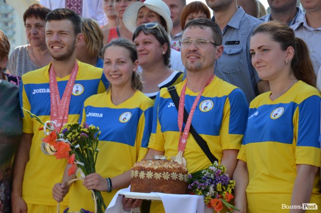 Волинські спортсмени привезли з дефлімпійських ігор золото
