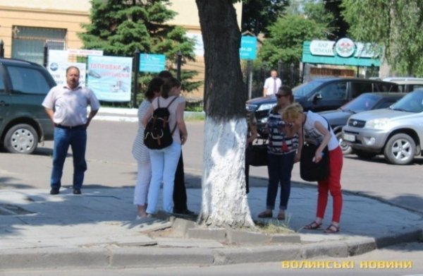 Аварія в Луцьку: жінка вскочила під колеса авто. ФОТО. ВІДЕО