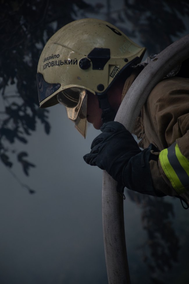 У Луцькому районі горіла літня кухня. ФОТО