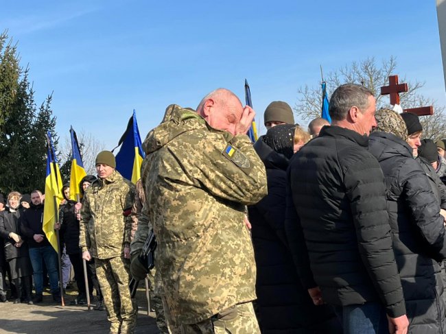 У Ковелі попрощалися із загиблим Героєм Богданом Савенком. ФОТО