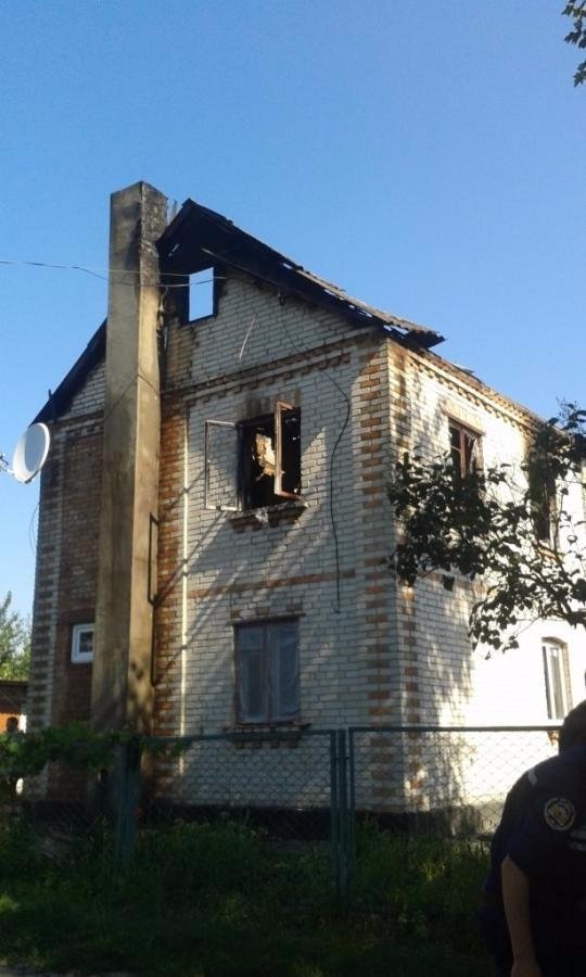 Пожежа на Волині: загинув чоловік. ФОТО