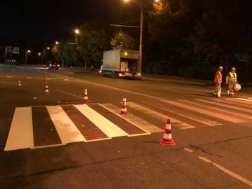 На луцьких дорогах оновлюють розмітку