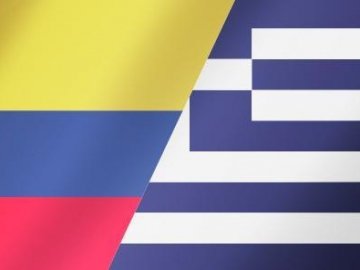 Колумбія - Греція 3:0. ВІДЕО