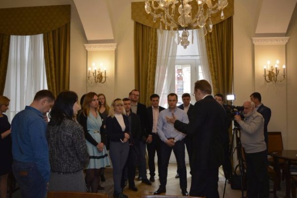 Луцькі депутати побували в гостях у Садового. ФОТО