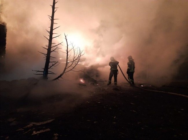 На Волині згоріла церква. ФОТО