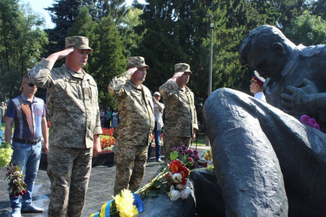 У Луцьку відзначили 75-ту річницю визволення Волині від нацистських загарбників.  ФОТО