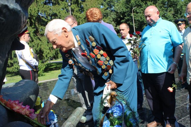 У Луцьку відзначили 75-ту річницю визволення Волині від нацистських загарбників.  ФОТО