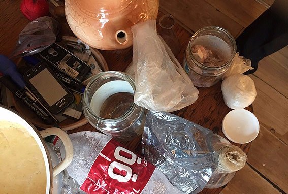 У раніше судимого волинянина вилучили наркотики та обладнання для його виготовлення. ФОТО