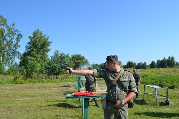 На Волині військові згадували війну в Іраці та стріляли. ФОТО