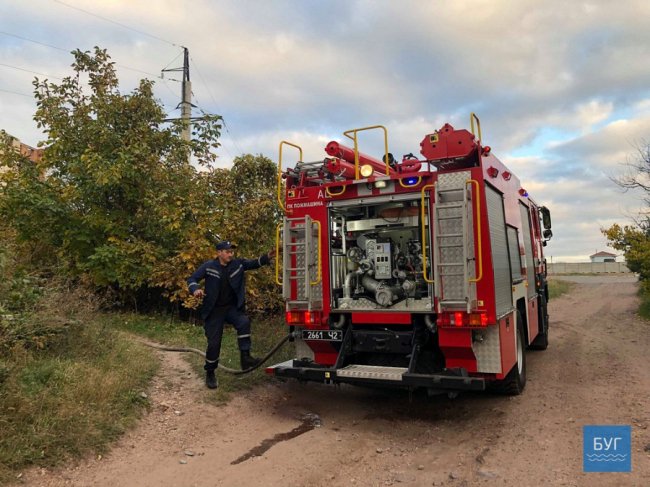 На Волині невідомі влаштували пожежу в недобудові. ФОТО