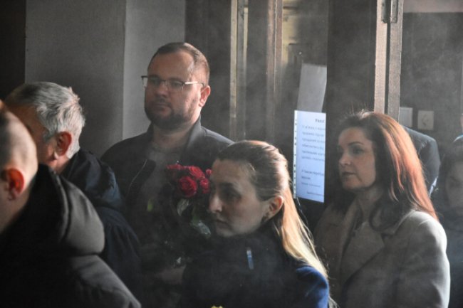 Луцьк попрощався із загиблим під Ірпенем матросом Михайлом Приступою