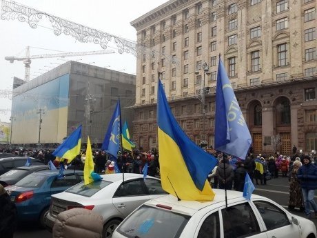 У Києві - марш бійців АТО. ФОТО