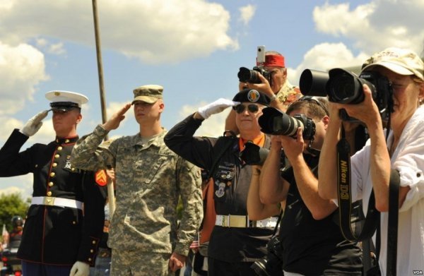 Мотопарад ветеранів В’єтнамської війни. ФОТО