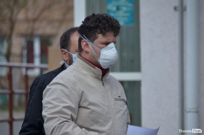 Парубій привіз допомогу медикам Волині, що в епіцентрі боротьби з коронавірусом. ФОТО