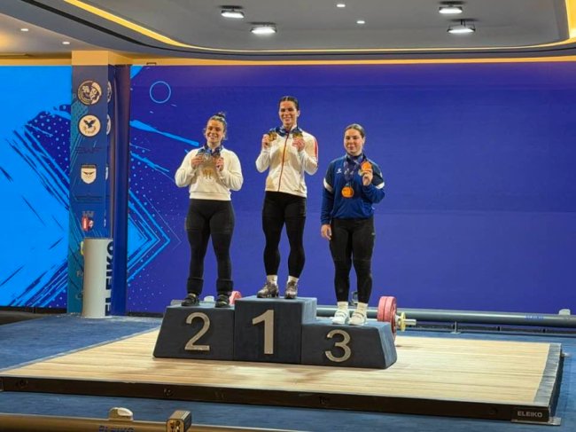 Волинянка здобула бронзу на чемпіонаті Європи з важкої атлетики. ФОТО