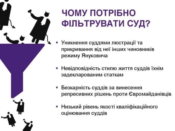 У Луцьку презентували кампанію із «фільтрації» суддів