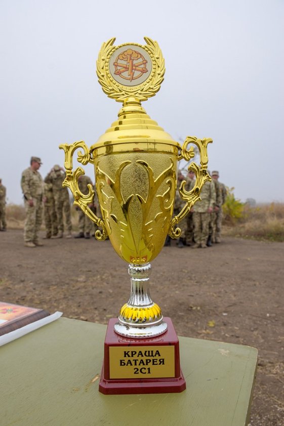 Артилерійська батарея волинської бригади – найкраща в ЗСУ. ФОТО