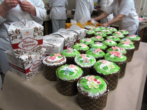 «ТЕРЕМНО ХЛІБ» благословили на виробництво великодніх пасок*