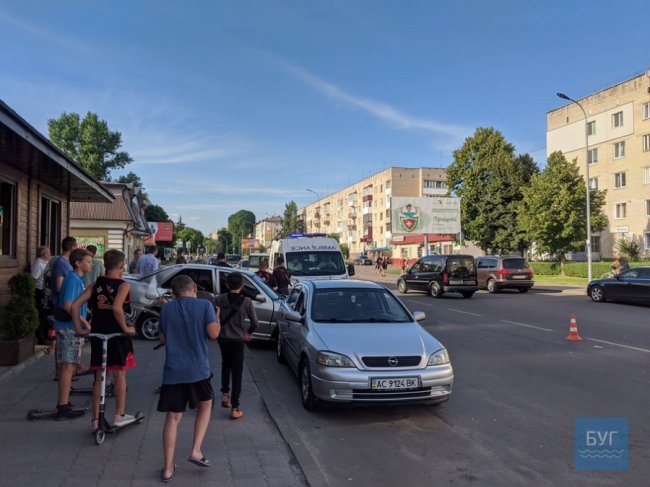 У центрі волинського міста сталася масштабна ДТП. ВІДЕО, ФОТО