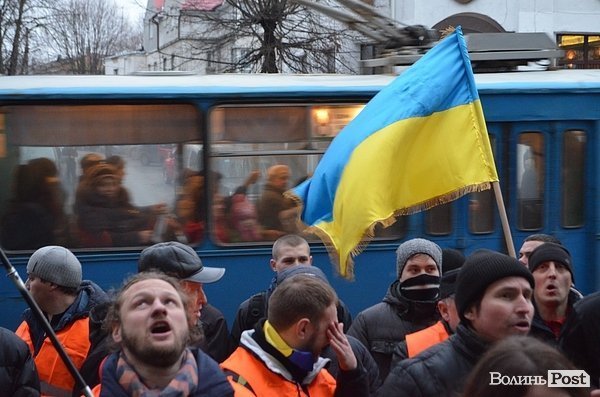 Пікет міліції та прокуратури в Луцьку. ФОТО