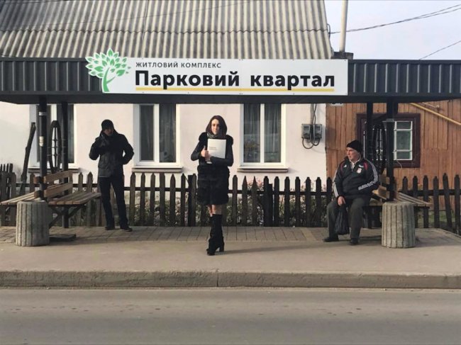 У Ковелі відкрили оновлену зупинку. ФОТО