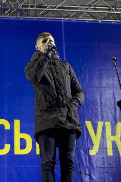 Гурт з Луцька виступив на Євромайдані в Києві. ФОТО