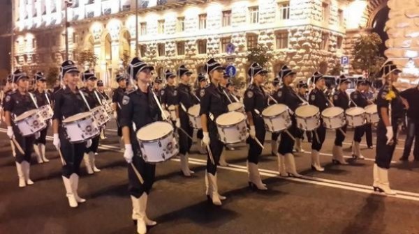 Репетиція військового параду в Києві. ФОТО