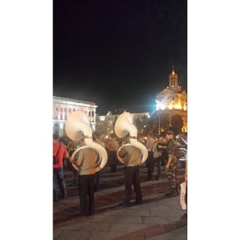 Репетиція військового параду в Києві. ФОТО