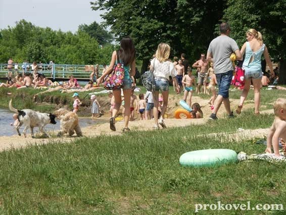 У Ковелі нарікають на благоустрій пляжів. ФОТО