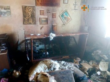 На Волині під час пожежі у квартирі загинув 58-річний чоловік