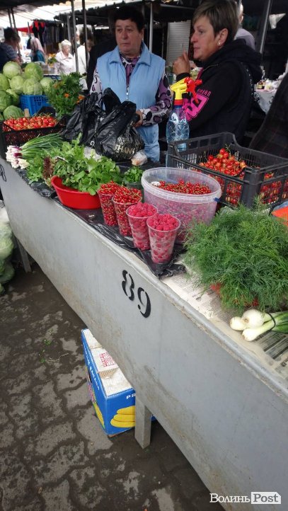 Від і до: скільки на луцькому ринку коштує малина