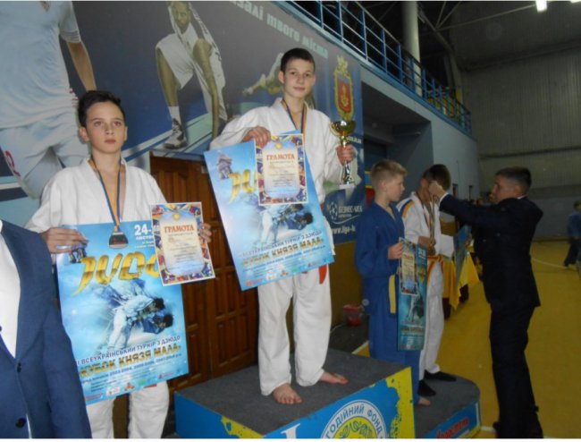Луцькі дзюдоїсти здобули 2 золоті медалі на змаганнях