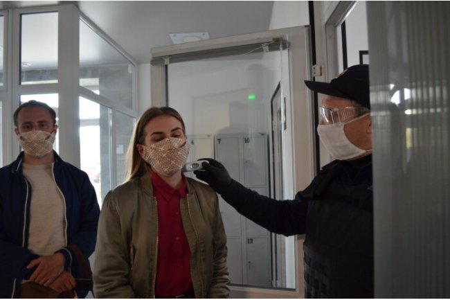 Робота в умовах карантину: у Луцьку дезінфікують судові установи