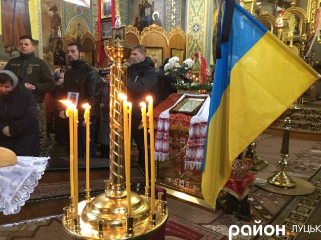 На Волині попрощались з бійцем 14-ої бригади. ФОТО