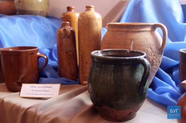 У Володимирі показали, яким посудом користувалися в ХІХ столітті