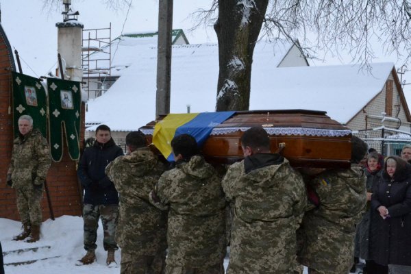 У Гіркій Полонці провели в останню путь загиблого Героя