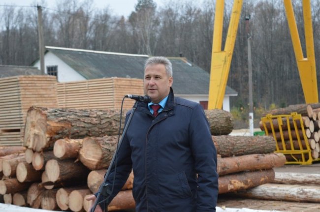 На Волині запрацювала сучасна лінія з переробки деревини. ФОТО 