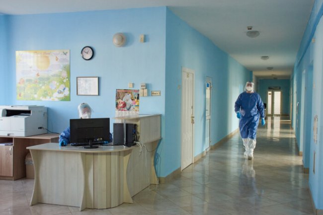 «Коронавірусний» шпиталь у луцькому пологовому зсередини. ФОТО