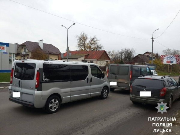 У центрі Луцька серед дня ‒ «п’яна» аварія