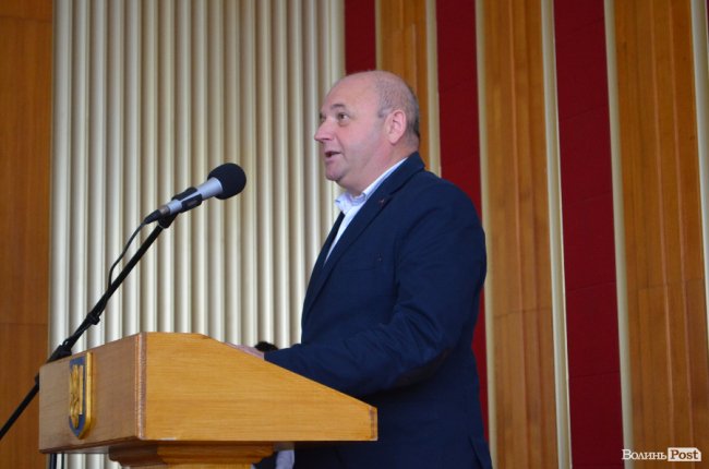 У Луцьку правоохоронців привітали з річницею створення Нацполіції. ФОТО