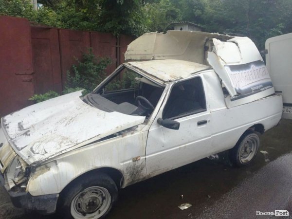 ДТП на Набережній у Луцьку. ФОТО