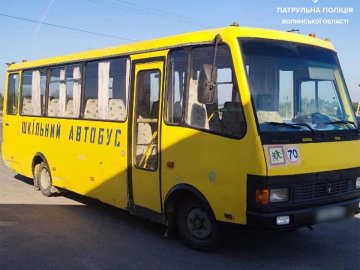 На Волині затримали п'яного водія шкільного автобуса