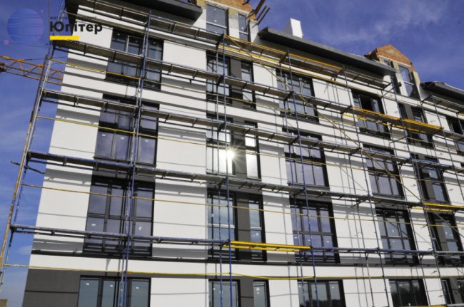 У другому будинку ЖК «Юпітер» — у розпалі внутрішні роботи*