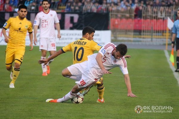 «Волинь» - «Металіст»: фотомиті