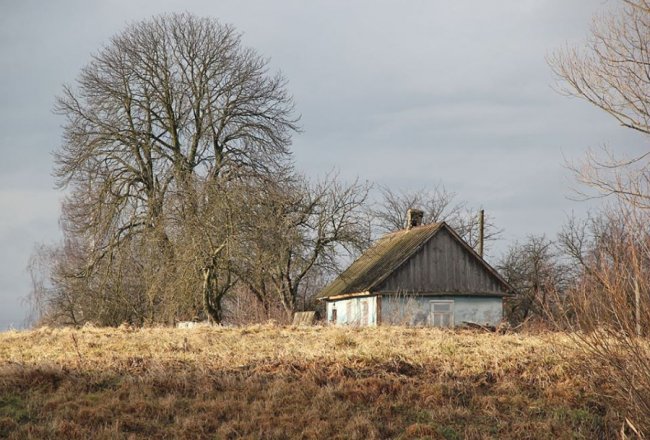 Осінньо-зимові пейзажі на світлинах волинського фотографа